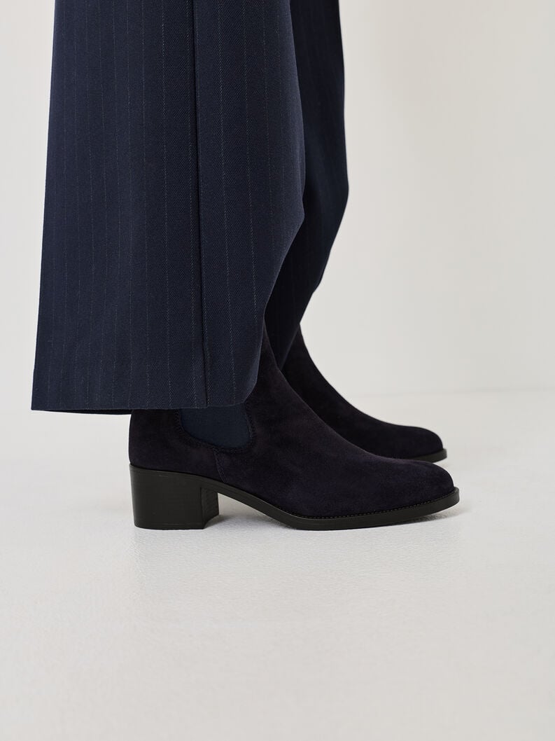 cuoio chelsea boot - blu 1-25026-41-807 compra tamaris stivaletti online