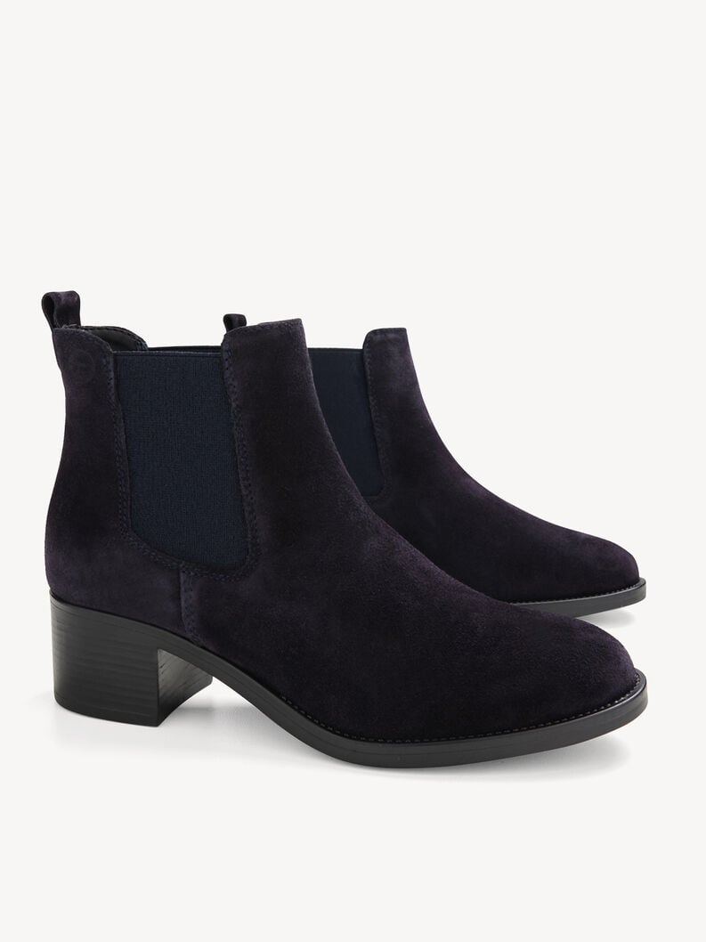 cuoio chelsea boot - blu 1-25026-41-807 compra tamaris stivaletti online