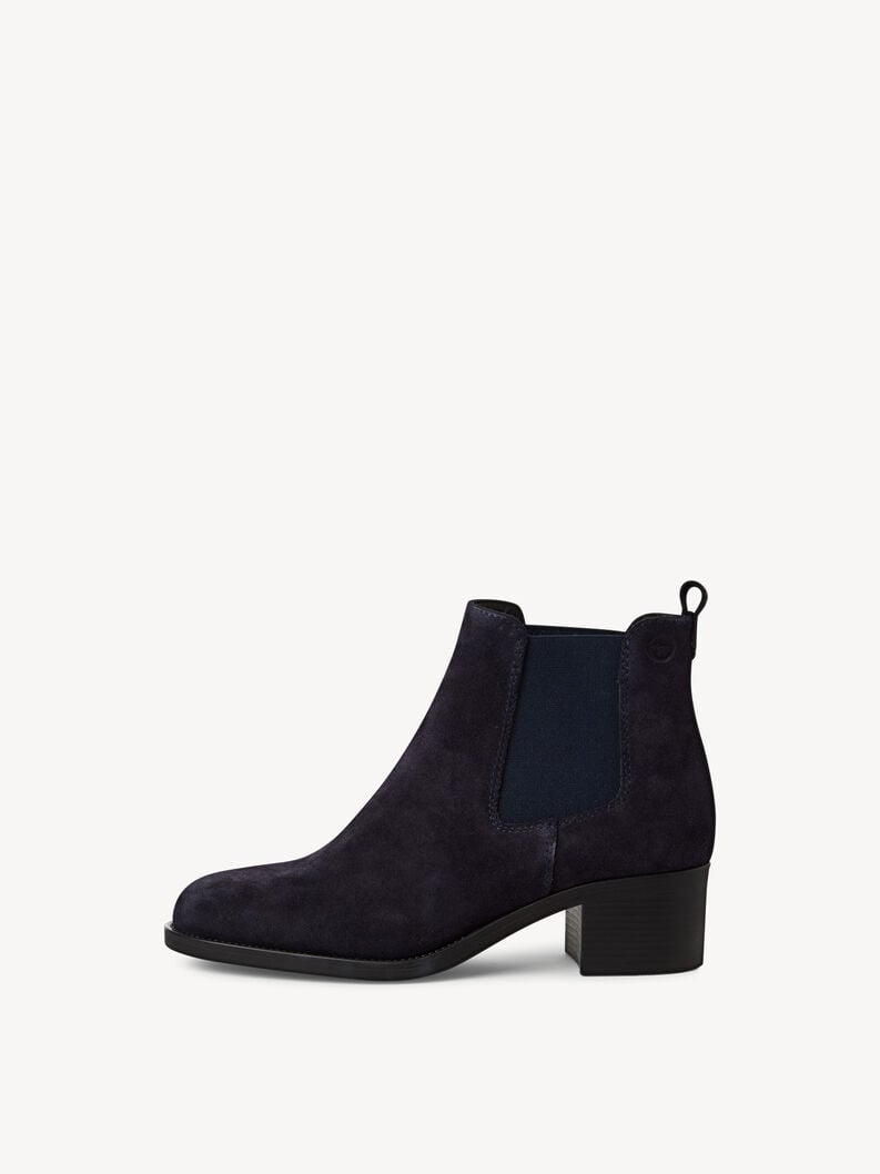 cuoio chelsea boot - blu 1-25026-41-807 compra tamaris stivaletti online