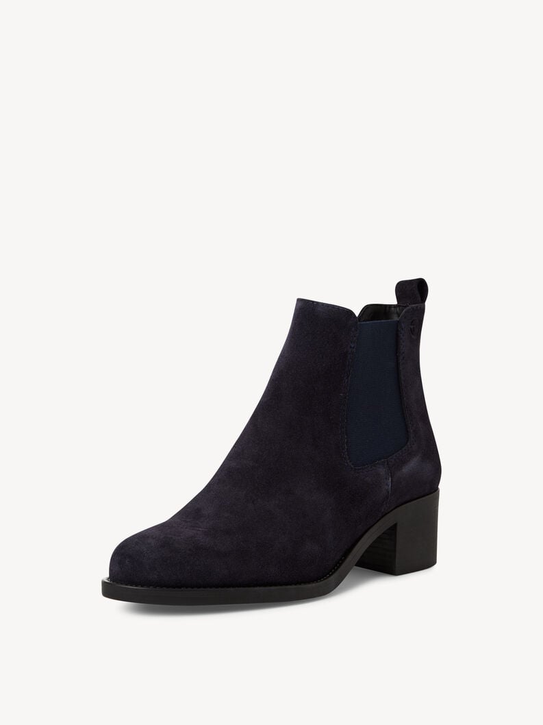 cuoio chelsea boot - blu 1-25026-41-807 compra tamaris stivaletti online
