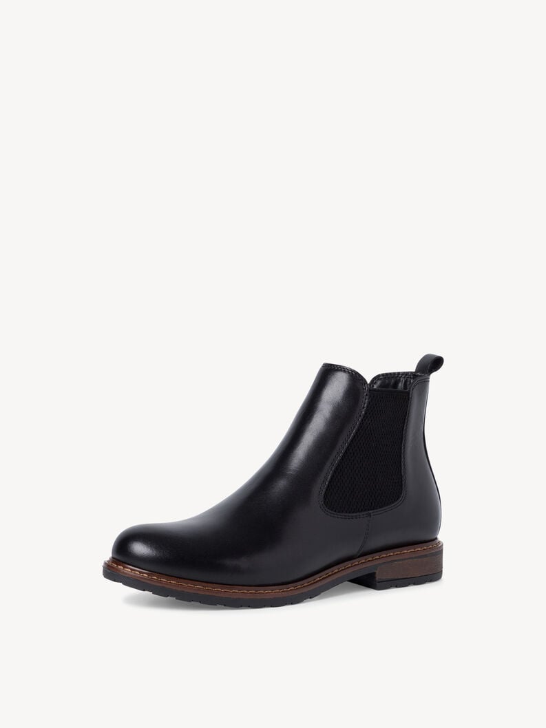cuoio chelsea boot - nero 1-25056-41-003 compra tamaris stivaletti online