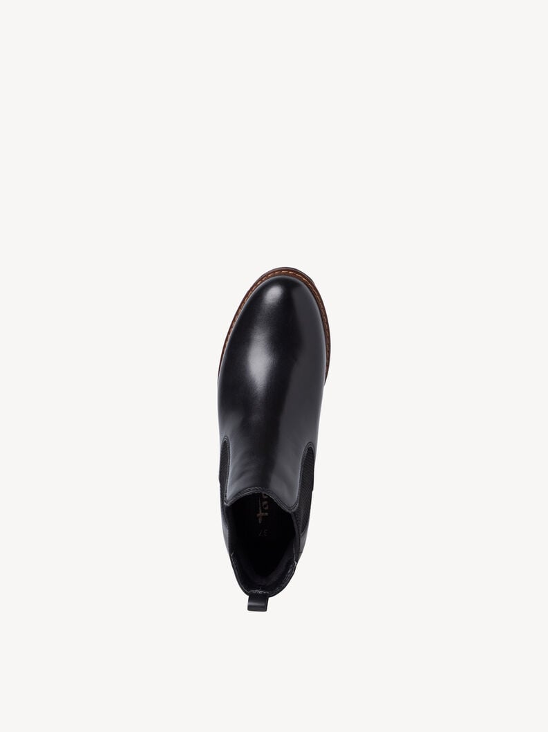 cuoio chelsea boot - nero 1-25056-41-003 compra tamaris stivaletti online