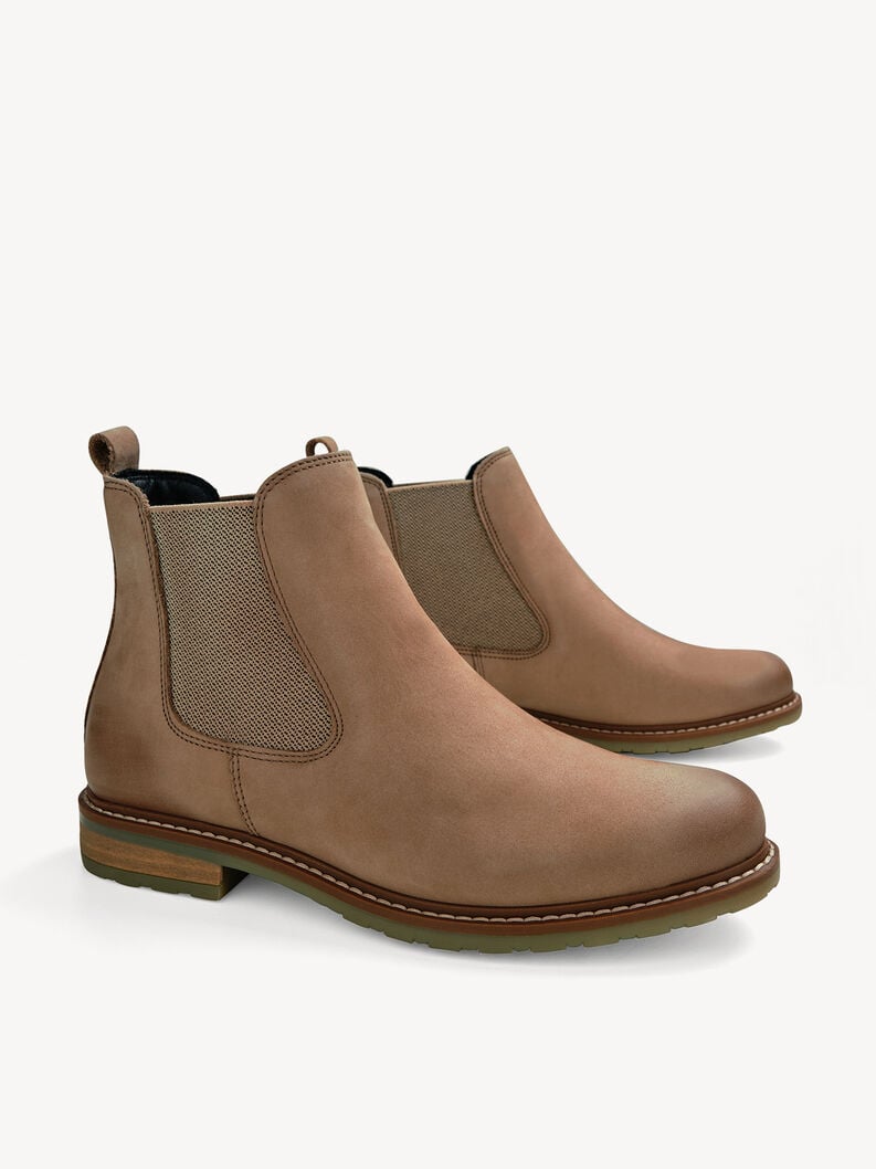 cuoio chelsea boot - beige 1-25056-41-353 compra tamaris stivaletti online