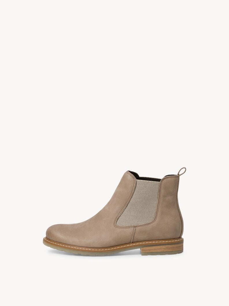 cuoio chelsea boot - beige 1-25056-41-353 compra tamaris stivaletti online