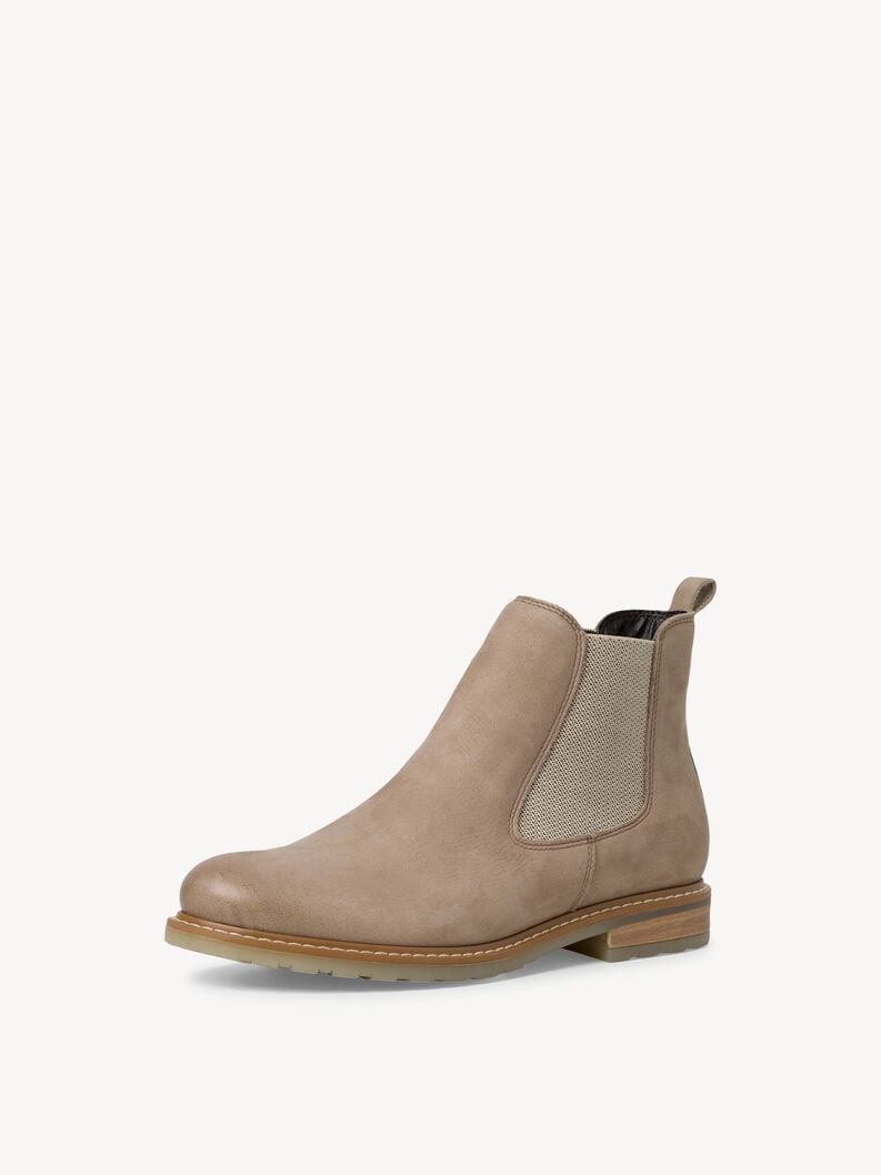 cuoio chelsea boot - beige 1-25056-41-353 compra tamaris stivaletti online