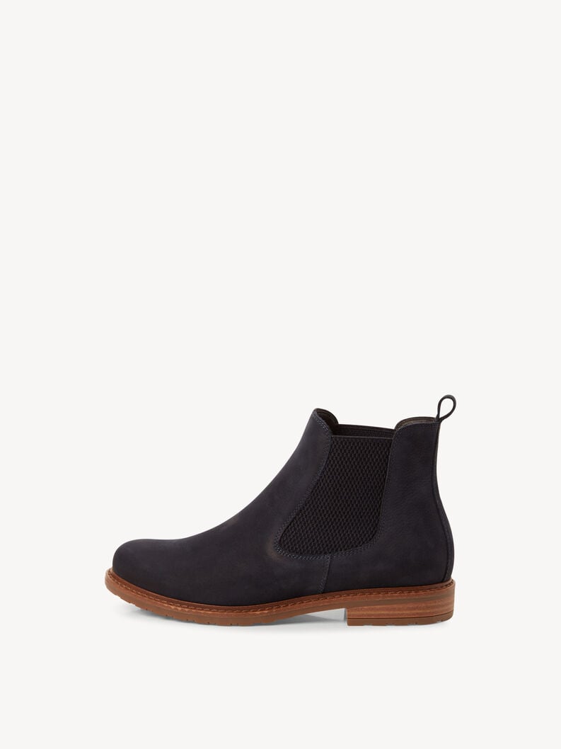 cuoio chelsea boot - blu 1-25056-41-827 compra tamaris stivaletti online