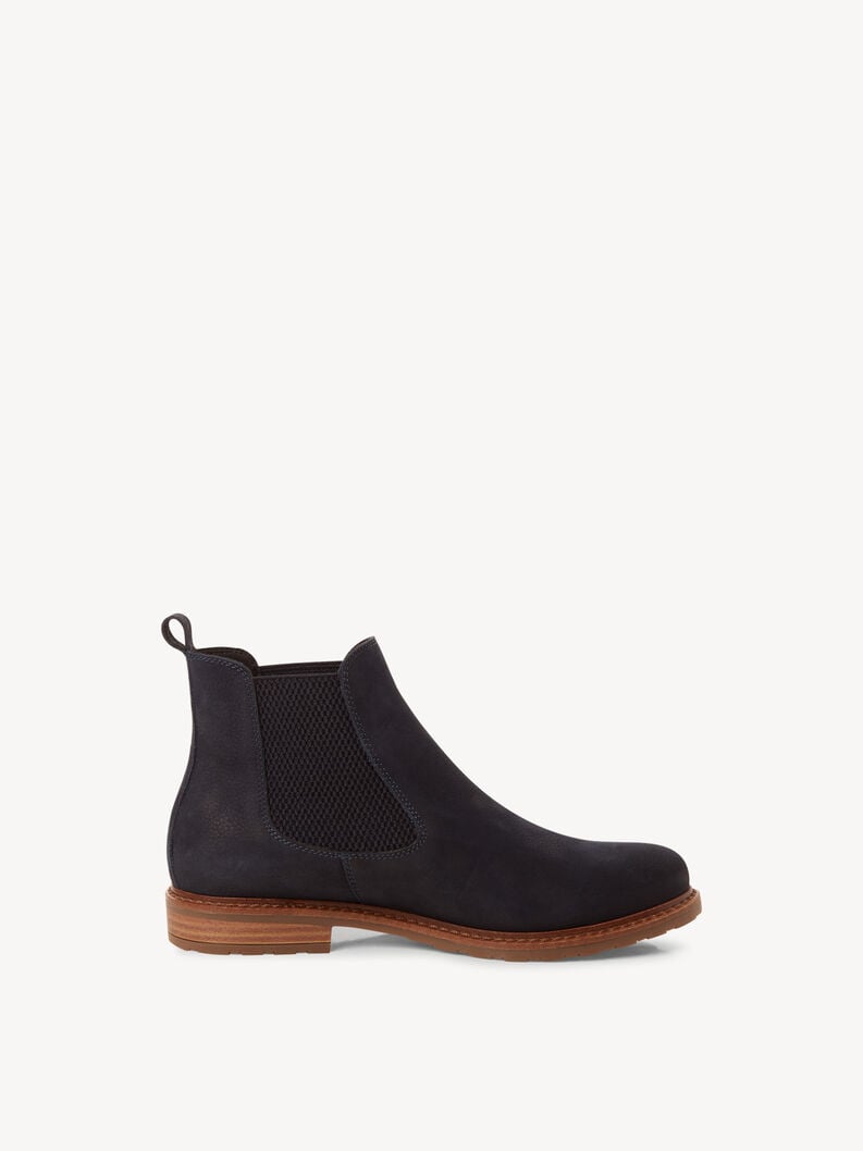 cuoio chelsea boot - blu 1-25056-41-827 compra tamaris stivaletti online