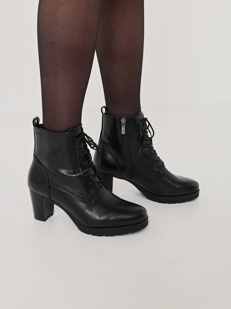 bootie nero 1-25190-41-001 compra tamaris stivaletti online