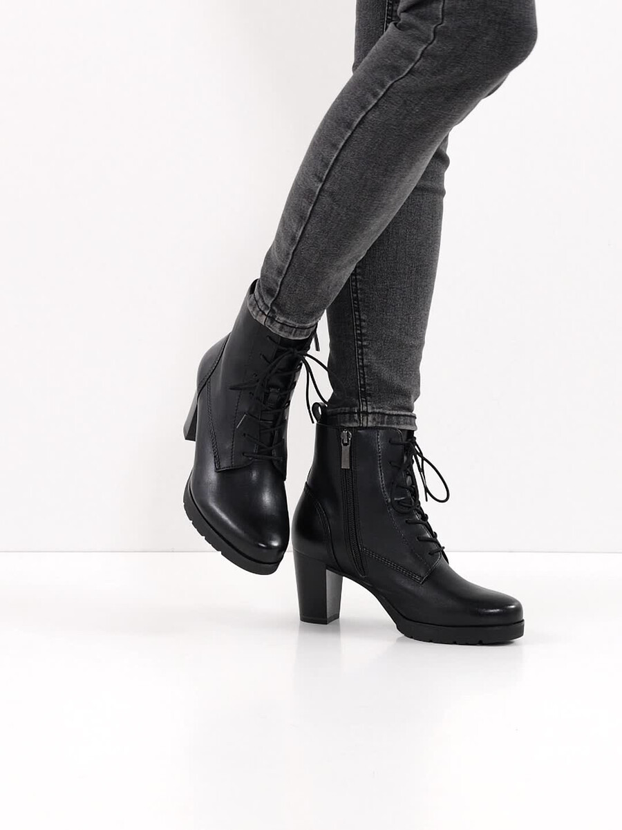 bootie nero 1-25190-41-001 compra tamaris stivaletti online