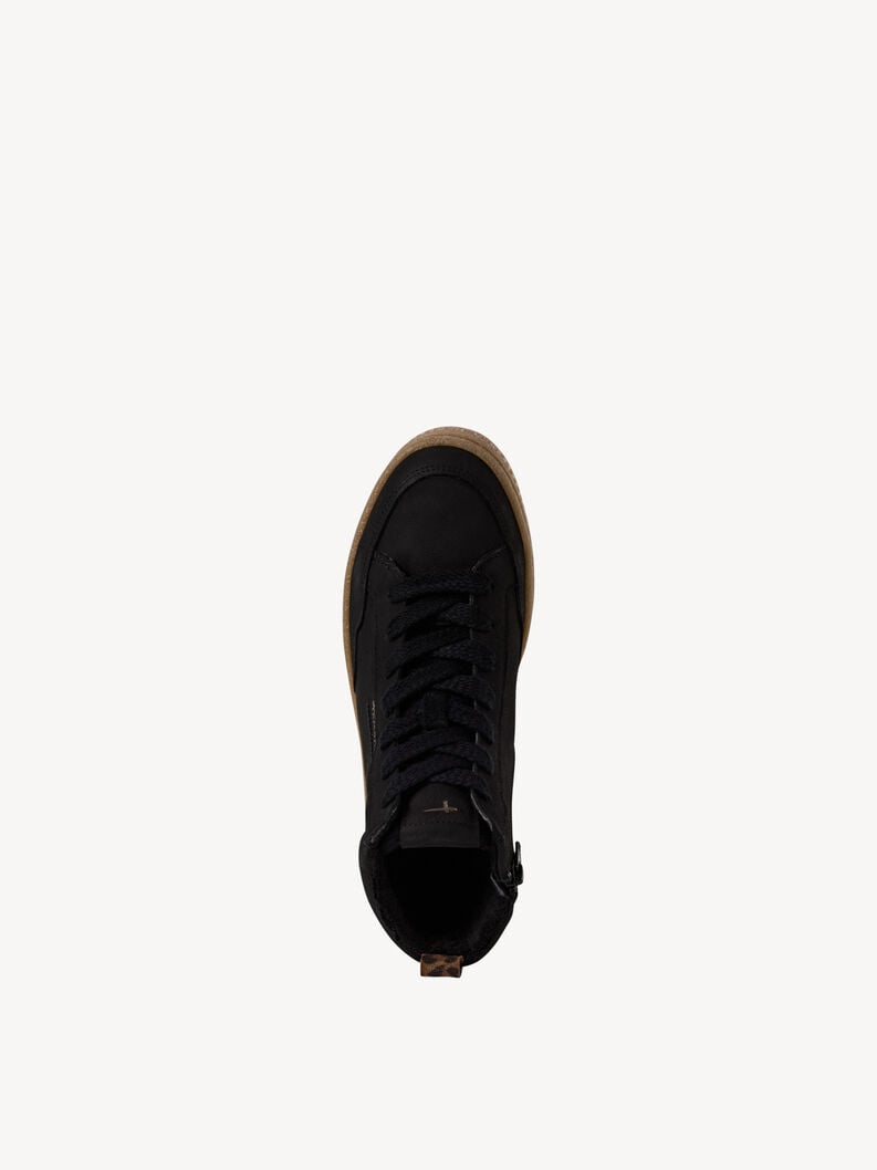 bootie in pelle - nero 1-25203-45-001 compra tamaris stivaletti online