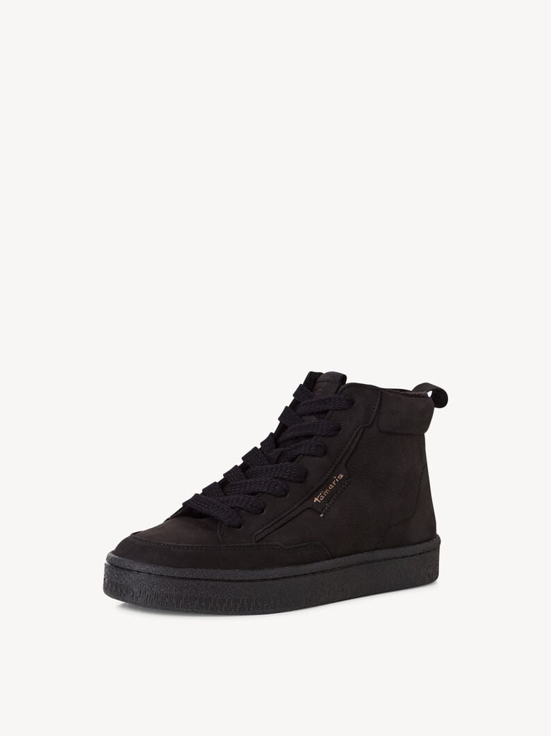 bootie in pelle - nero 1-25203-45-007 compra tamaris stivaletti online