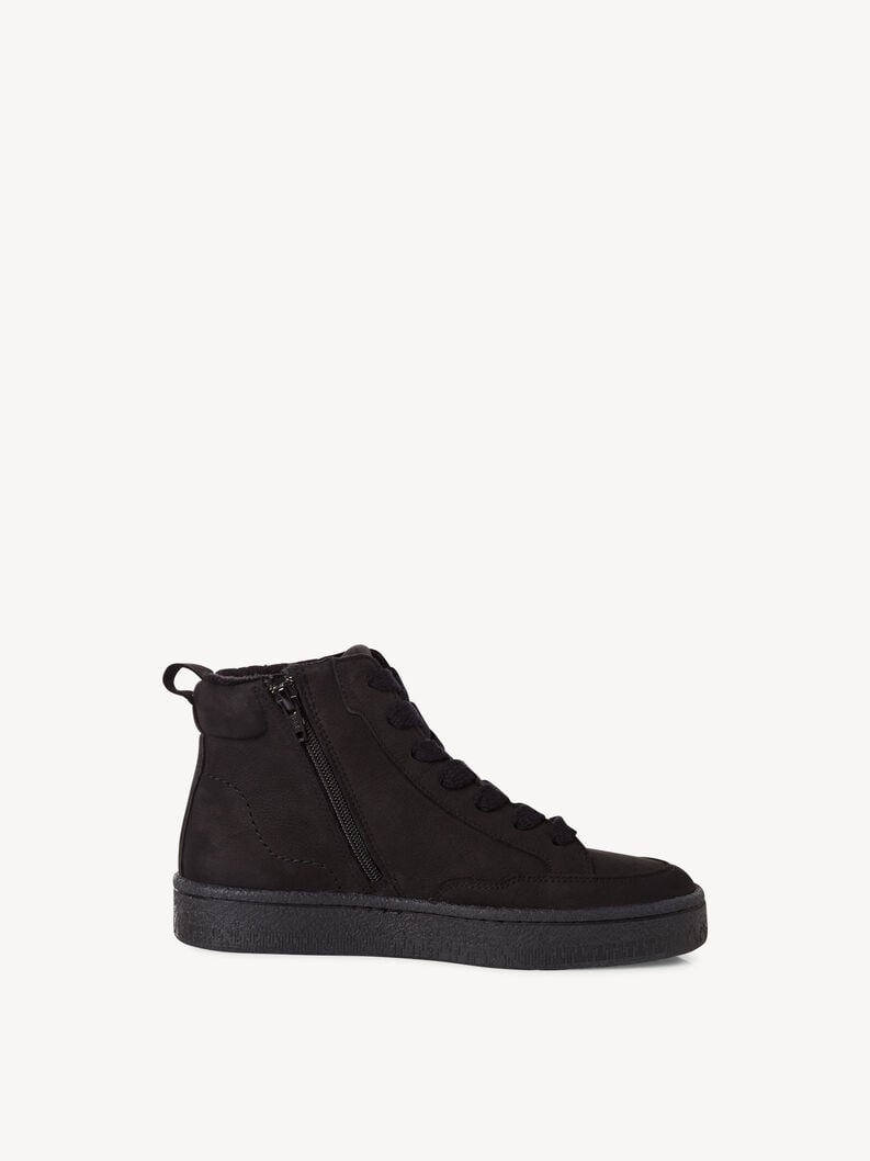 bootie in pelle - nero 1-25203-45-007 compra tamaris stivaletti online