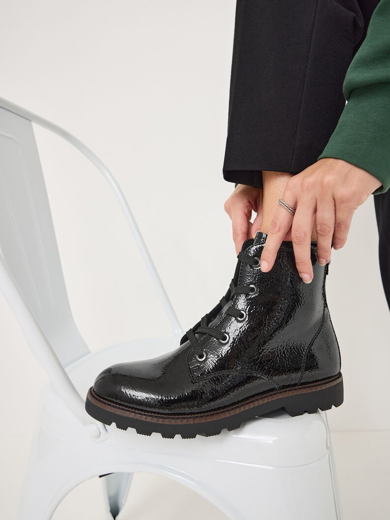 bootie nero 1-25261-43-018 compra tamaris stivaletti online