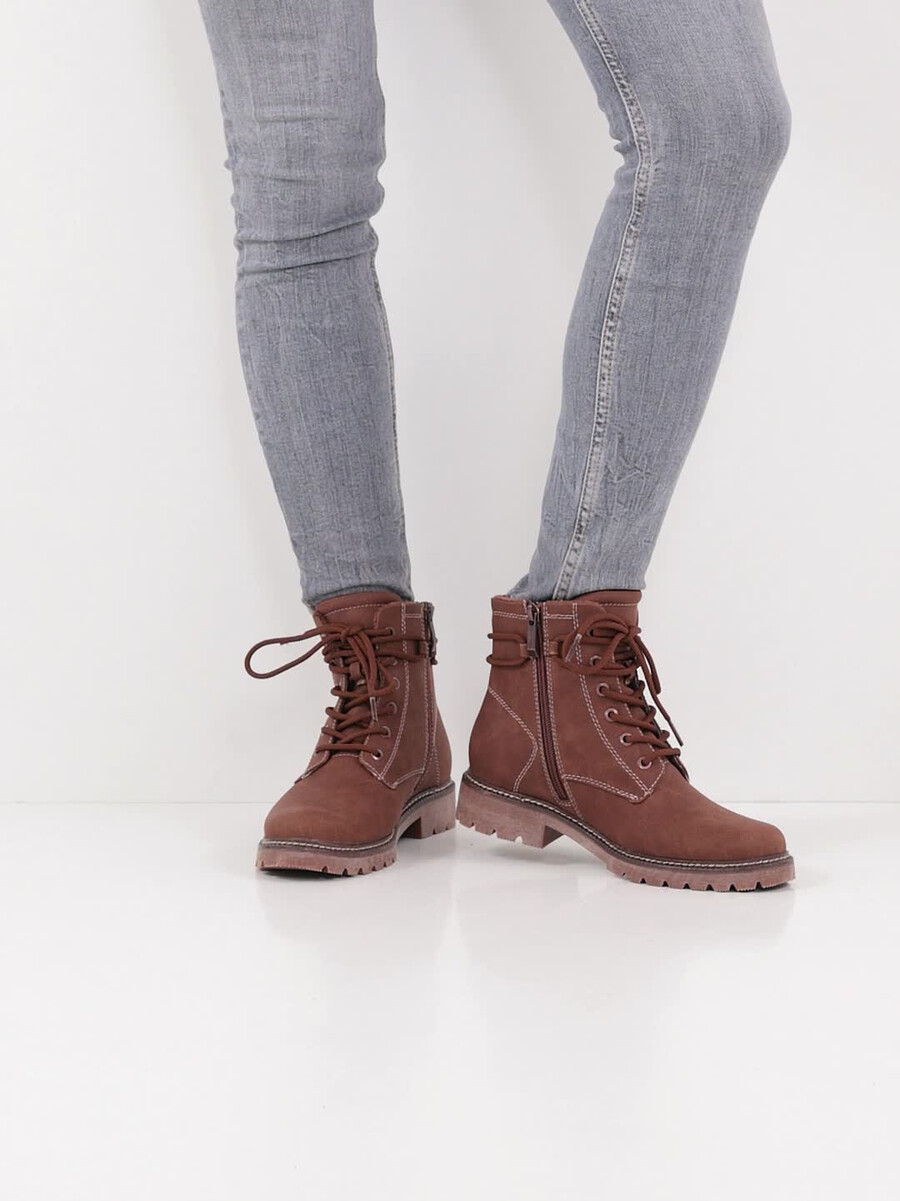 bootie marrone 1-25262-45-311 compra tamaris stivaletti online