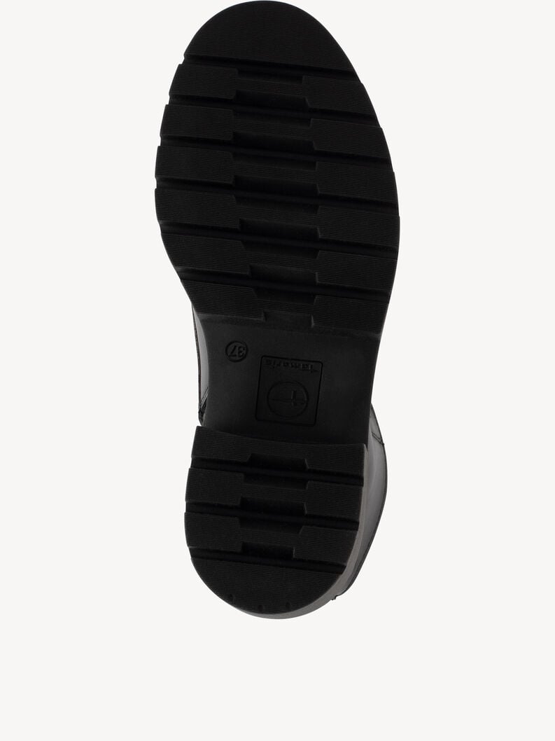 bootie in pelle - nero 1-25275-45-001 compra tamaris stivaletti online