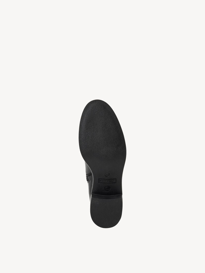 bootie in pelle - nero 1-25304-45-003 compra tamaris stivaletti online