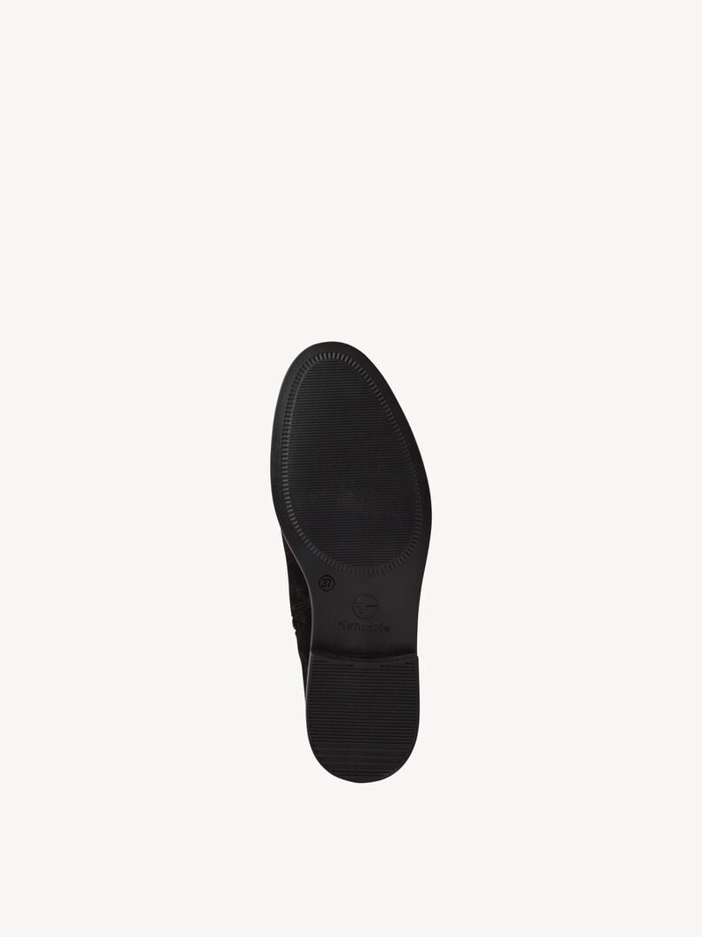 bootie in pelle - nero 1-25305-45-001 compra tamaris stivaletti online