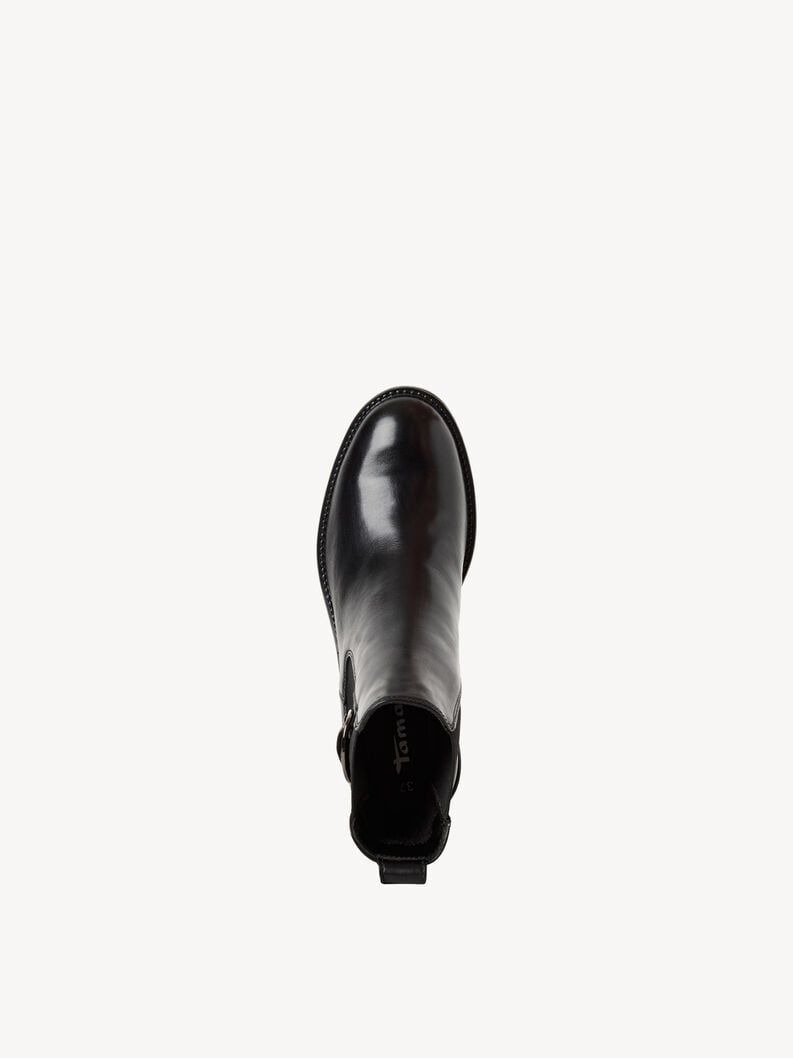 cuoio chelsea boot - nero 1-25307-45-003 compra tamaris stivaletti online