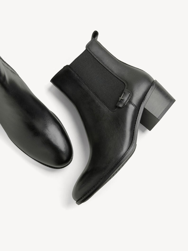 cuoio chelsea boot - nero 1-25325-45-003 compra tamaris stivaletti online
