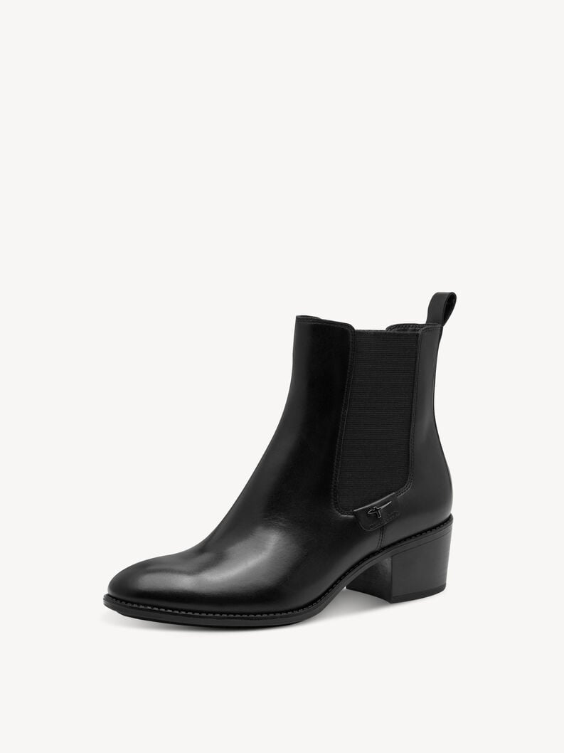 cuoio chelsea boot - nero 1-25325-45-003 compra tamaris stivaletti online