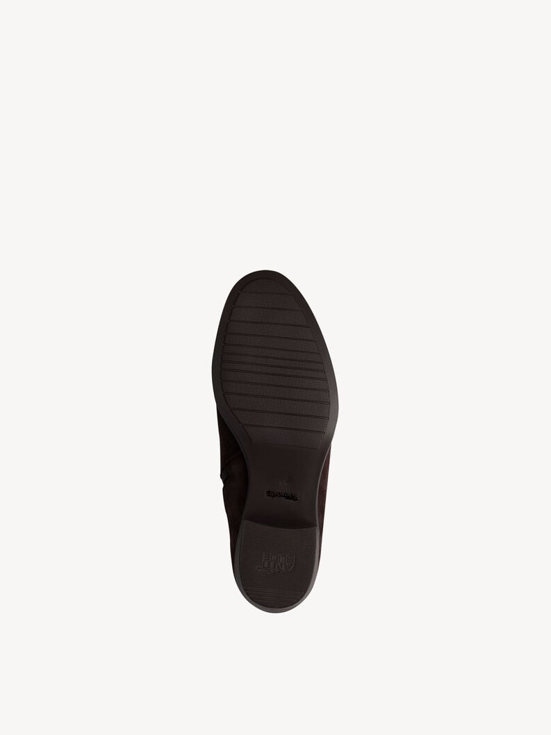 bootie in pelle - marrone 1-25329-45-304 compra tamaris stivaletti online