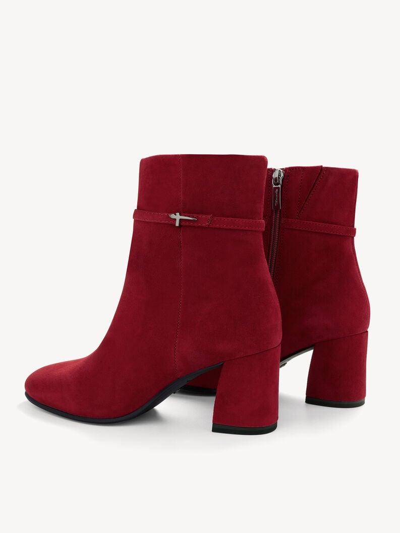 bootie - rosso 1-25336-43-500 compra tamaris stivaletti online
