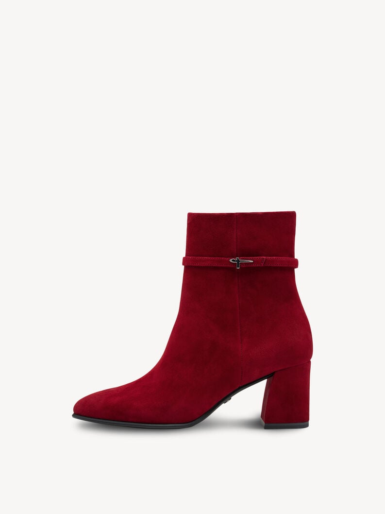 bootie - rosso 1-25336-43-500 compra tamaris stivaletti online