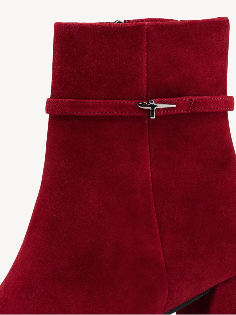 bootie - rosso 1-25336-43-500 compra tamaris stivaletti online