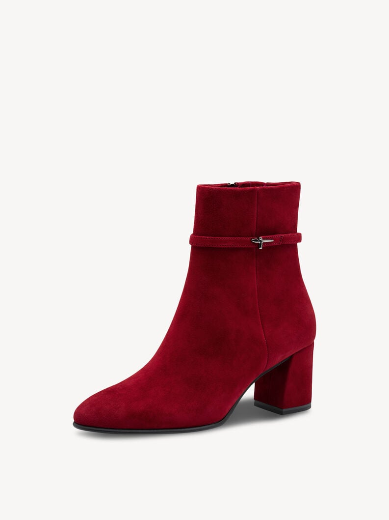 bootie - rosso 1-25336-43-500 compra tamaris stivaletti online