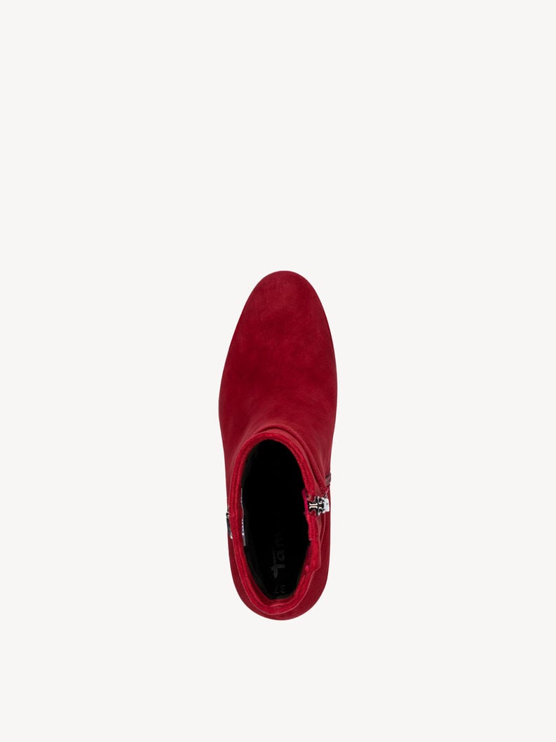 bootie - rosso 1-25336-43-500 compra tamaris stivaletti online