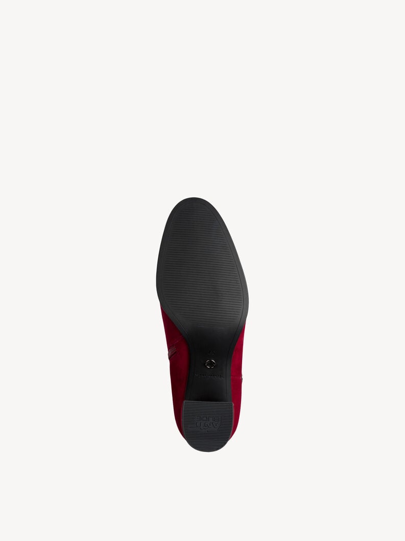 bootie - rosso 1-25336-43-500 compra tamaris stivaletti online