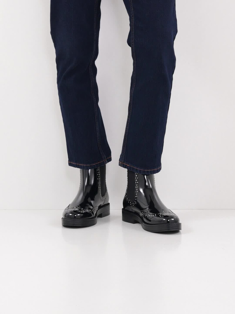 chelsea boot - nero 1-25340-45-001 compra tamaris stivaletti online