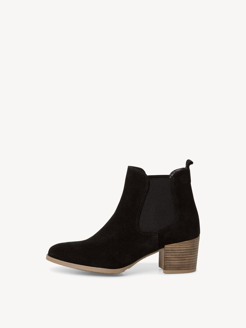 cuoio chelsea boot - nero 1-25342-42-001 compra tamaris stivaletti online