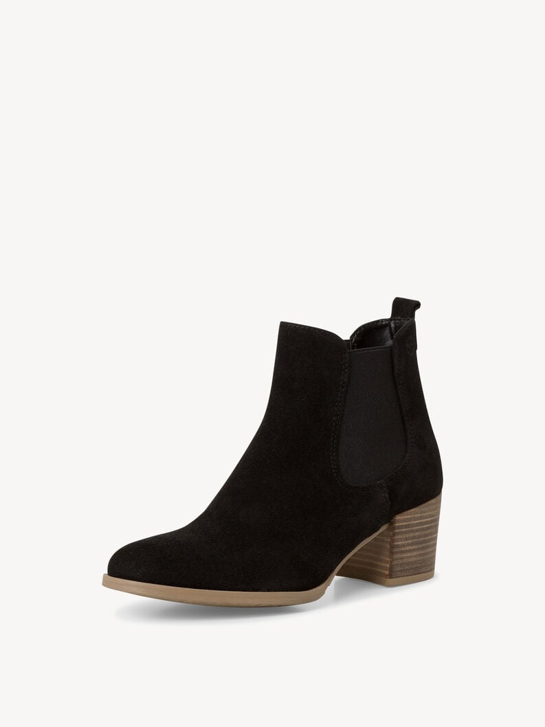 cuoio chelsea boot - nero 1-25342-42-001 compra tamaris stivaletti online