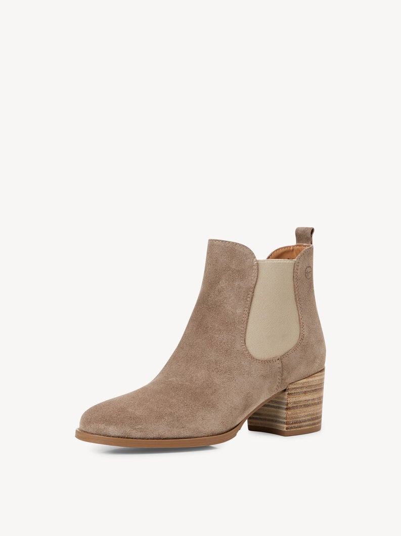 cuoio chelsea boot - beige 1-25342-42-341 compra tamaris stivaletti online