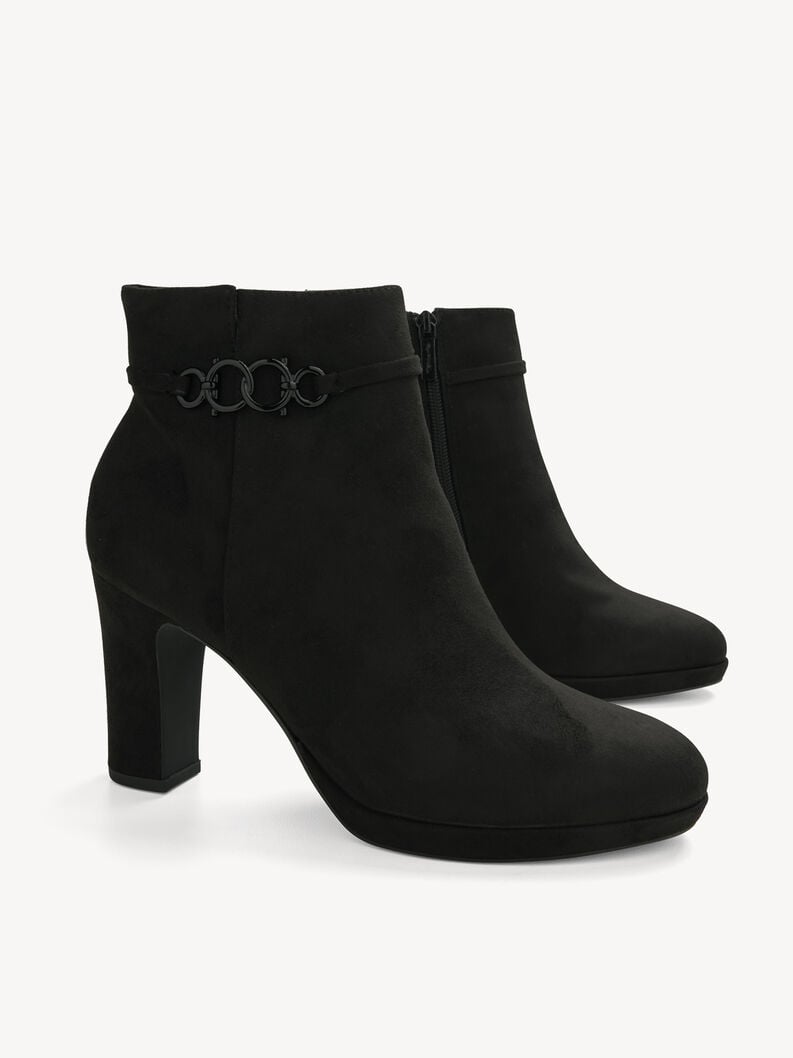 bootie nero 1-25349-41-001 compra tamaris stivaletti online
