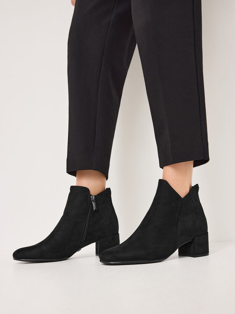 bootie nero 1-25354-43-001 compra tamaris stivaletti online