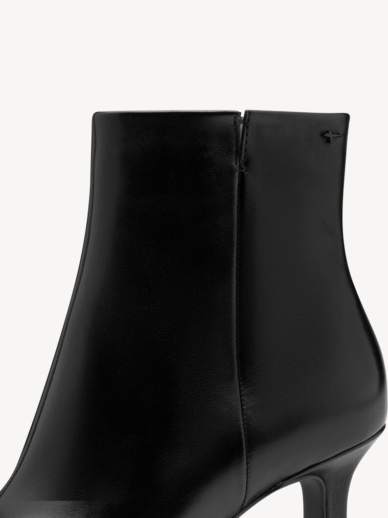 bootie in pelle - nero 1-25358-45-003 compra tamaris stivaletti online
