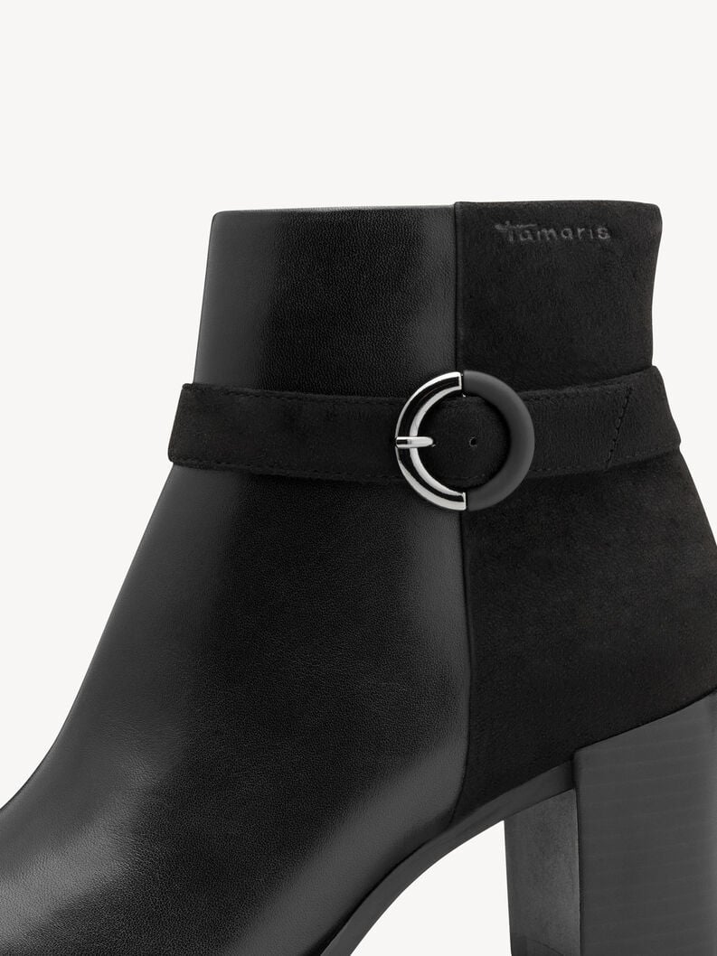 bootie nero 1-25363-45-001 compra tamaris stivaletti online