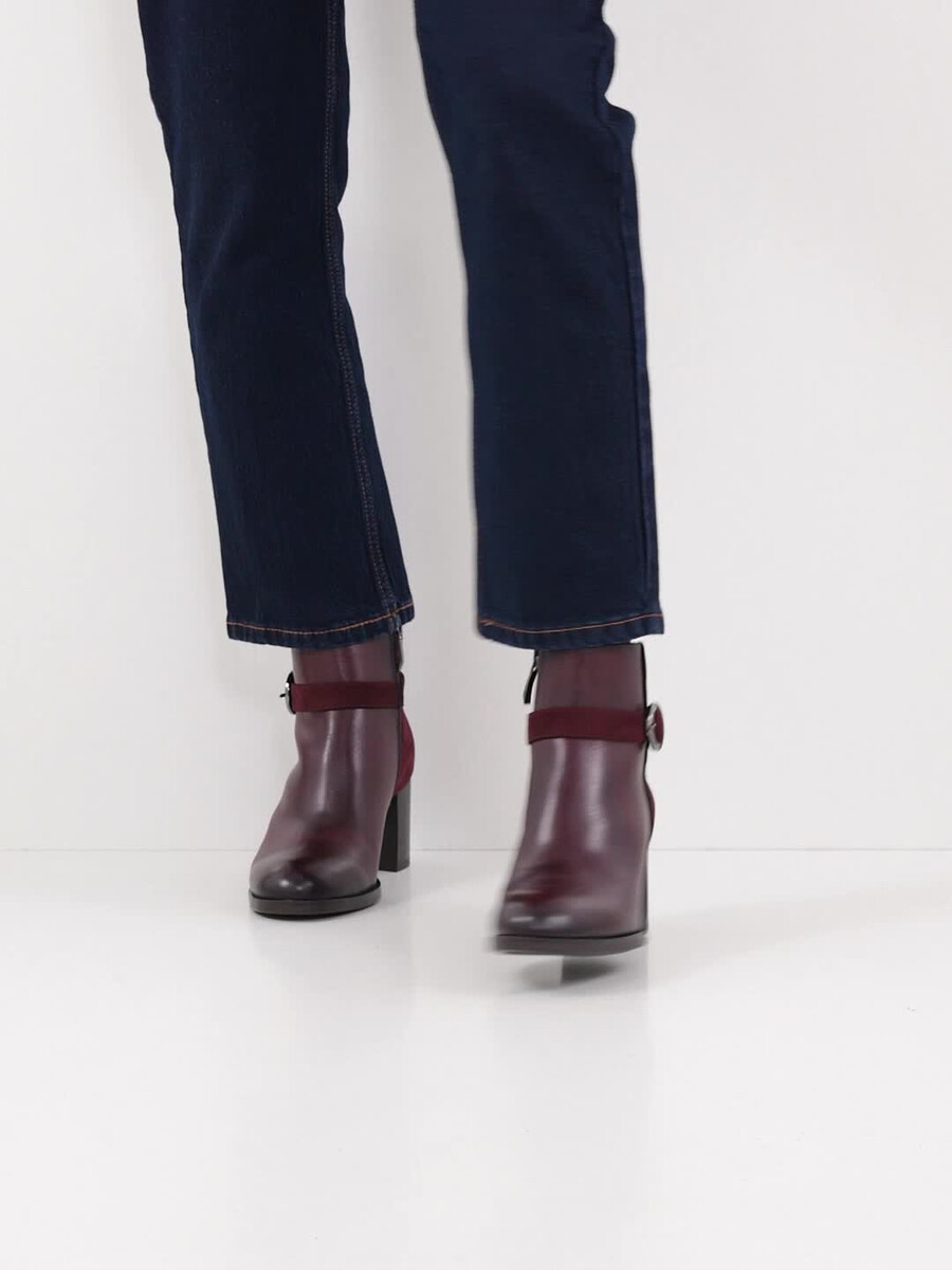 bootie - rosso 1-25363-45-537 compra tamaris stivaletti online