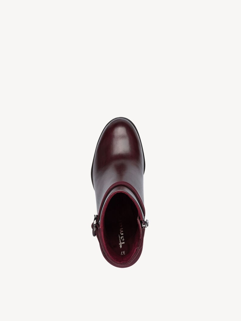 bootie - rosso 1-25363-45-537 compra tamaris stivaletti online