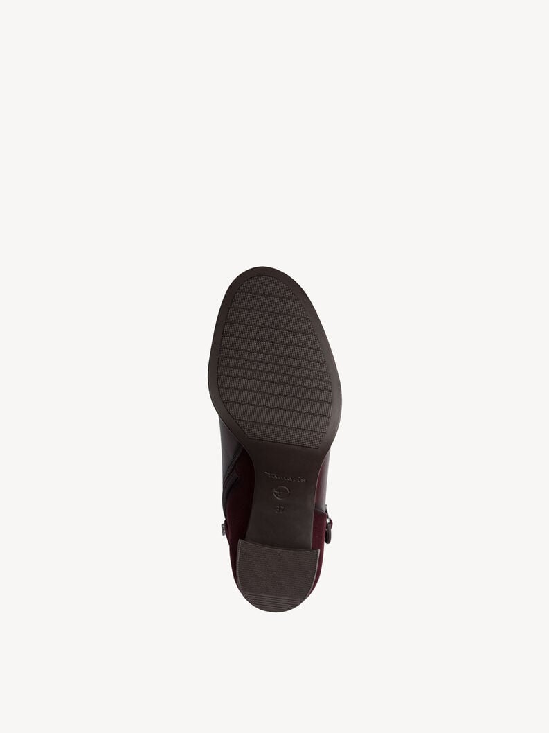 bootie - rosso 1-25363-45-537 compra tamaris stivaletti online