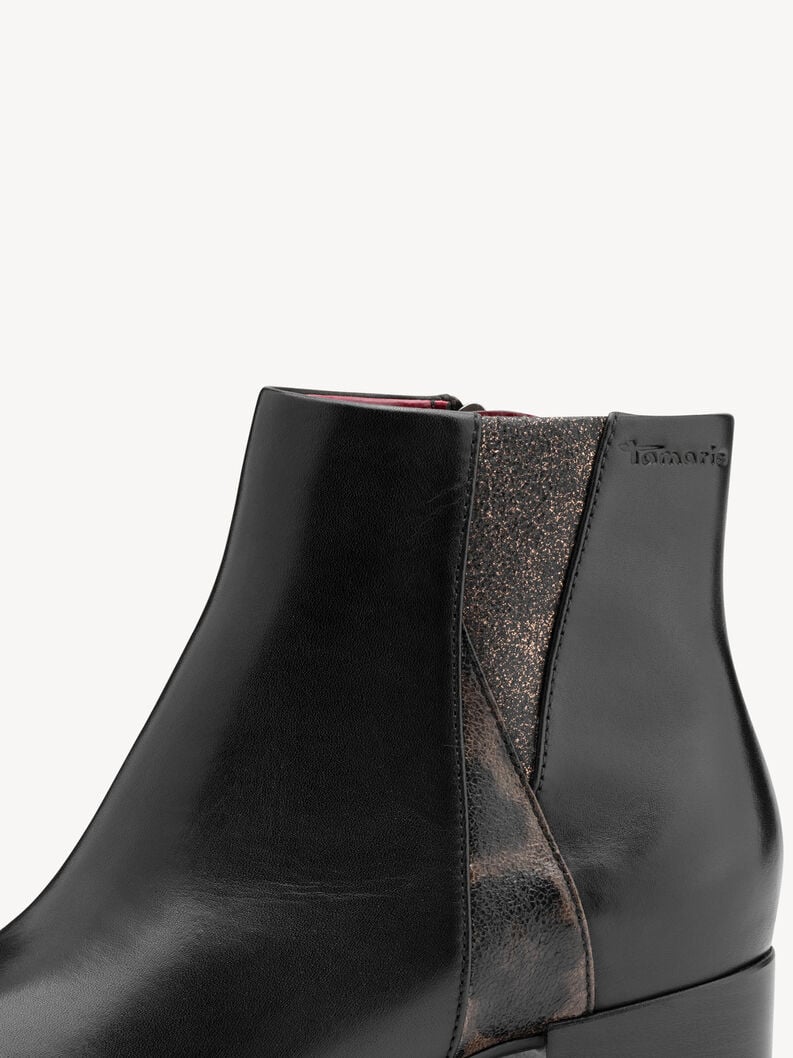 bootie nero 1-25366-45-001 compra tamaris stivaletti online