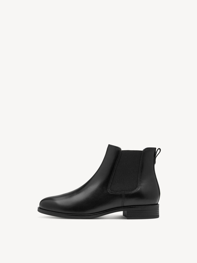 cuoio chelsea boot - nero 1-25377-45-001 compra tamaris stivaletti online
