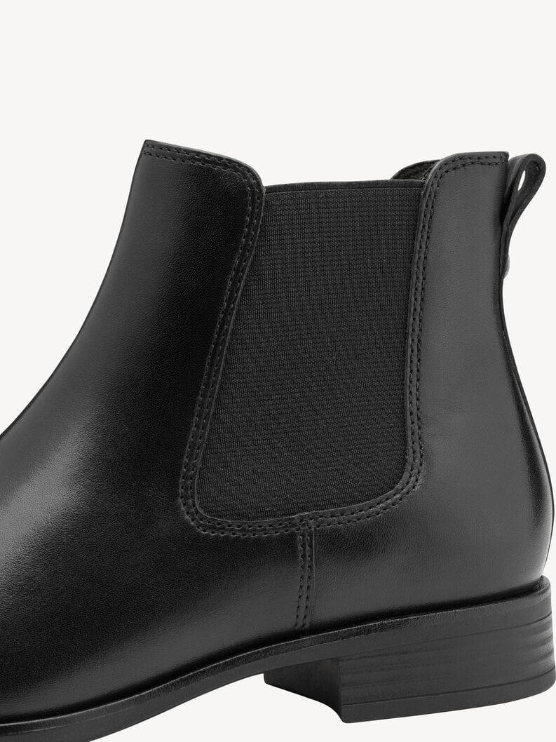 cuoio chelsea boot - nero 1-25377-45-001 compra tamaris stivaletti online