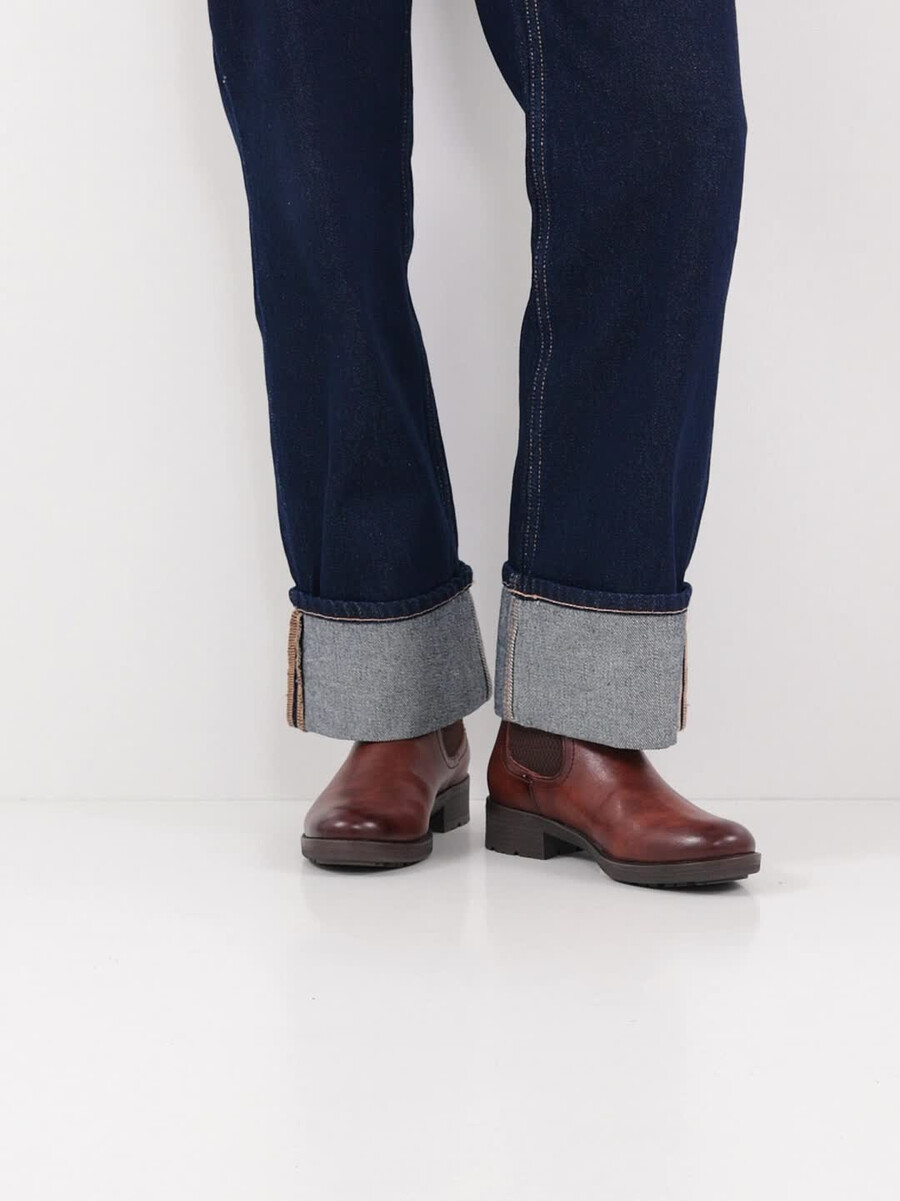chelsea boot marrone 1-25378-45-305 compra tamaris stivaletti online