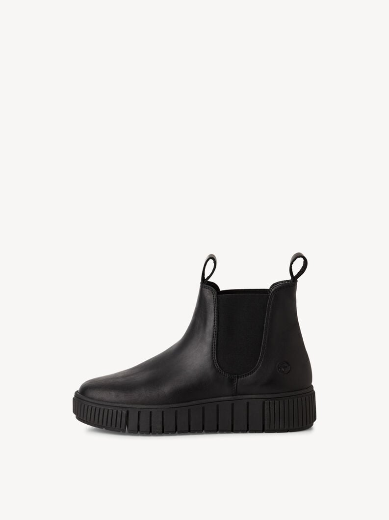 cuoio chelsea boot - nero 1-25403-43-003 compra tamaris stivaletti online