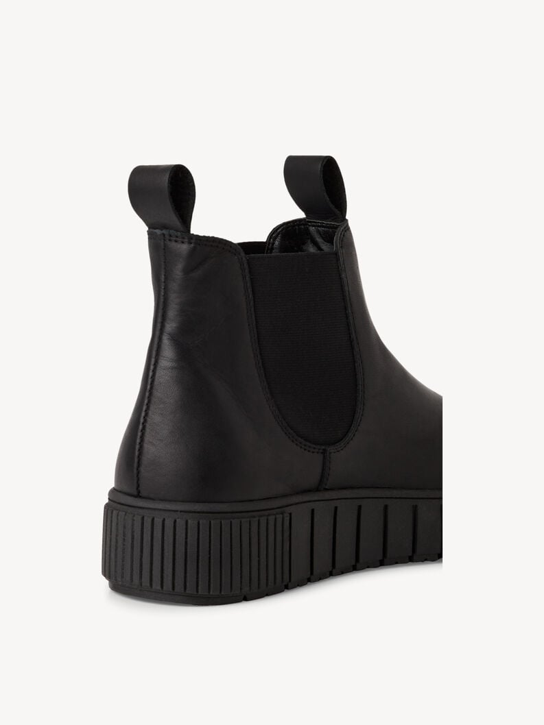 cuoio chelsea boot - nero 1-25403-43-003 compra tamaris stivaletti online