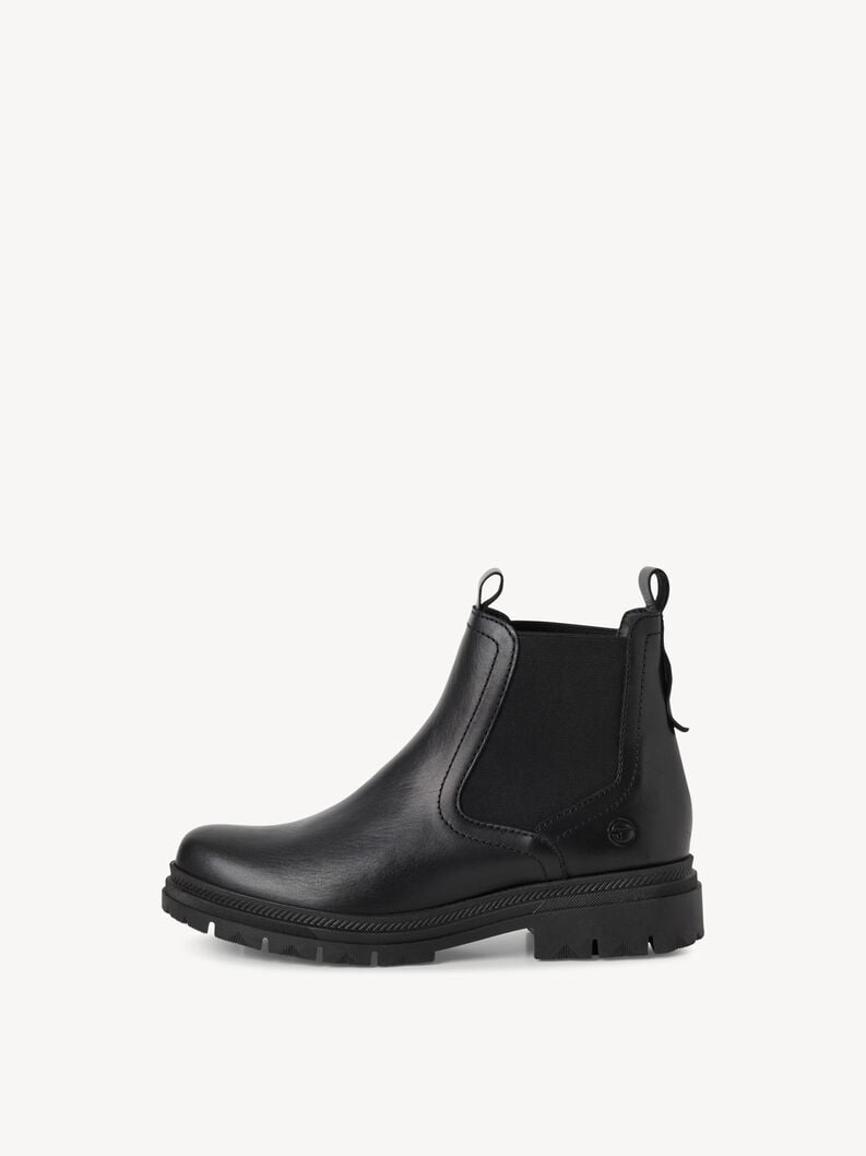 cuoio chelsea boot - nero 1-25407-45-003 compra tamaris stivaletti online