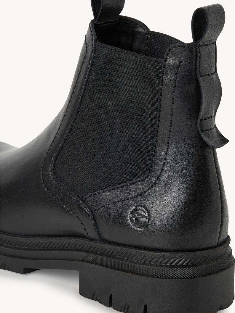 cuoio chelsea boot - nero 1-25407-45-003 compra tamaris stivaletti online